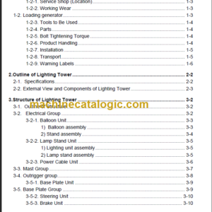 YANMAR LB446H-B1 LB446HB-1 H-1 SERVICE MANUAL