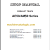 KOMATSU FB15G 15GF 18G 18GF SHOP MANUAL