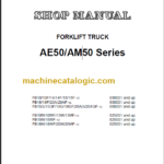 KOMATSU FB15G 15GF 18G 18GF SHOP MANUAL