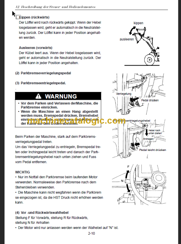 YANMAR V3-5 V4-5 BEDIENUNGS & WARTUNGSANLEITUNG