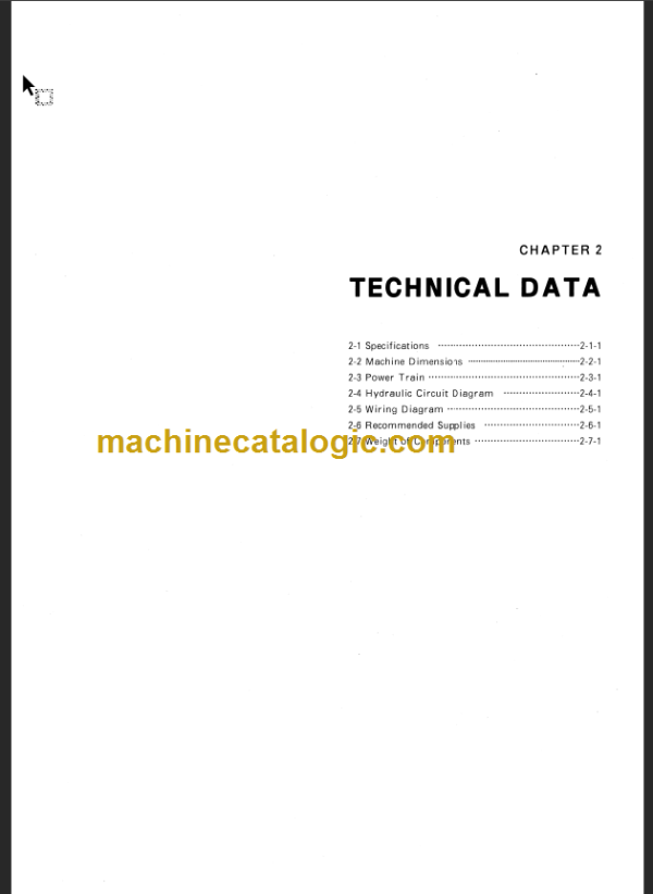 YANMAR C20 SERVICE MANUAL