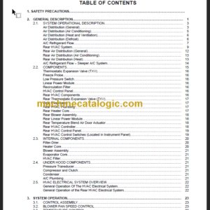 NAVISTAR PROSTAR-LONESTAR SERVICE MANUAL