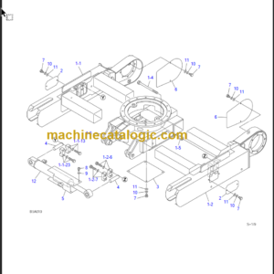 TAKEUCHI TB108 Compact Excavator Parts Manual