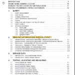 KOMATSU CX20 SERVICE MANUAL