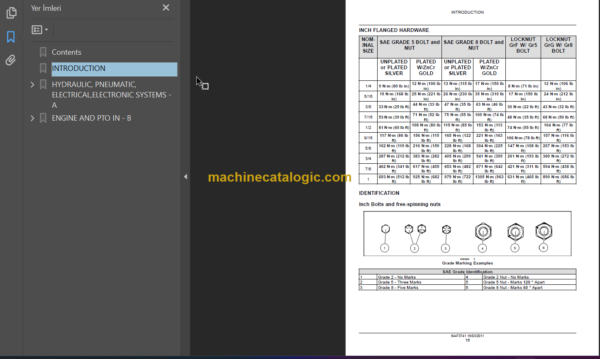 F3BFE613A A001 TIER4A SERVICE MANUAL