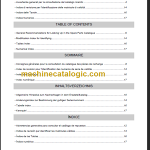 KOMATSU AX50-BX50 PARTS CATALOGUE SP