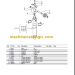 KOMATSU FB18H-1R FB20H-1R PARTS CATALOGUE
