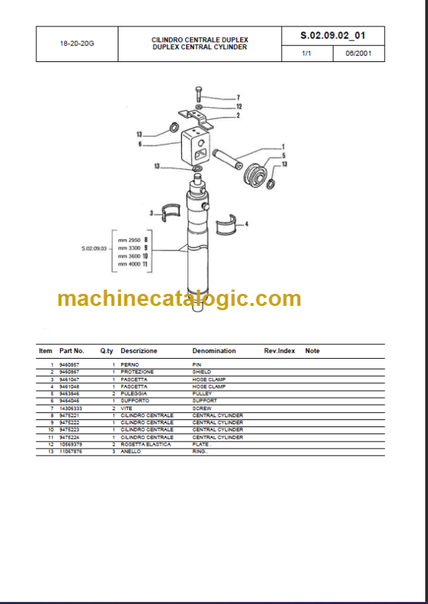 KOMATSU FB18H-1R FB20H-1R PARTS CATALOGUE