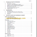 KOMATSU CX50 SERVICE MANUAL