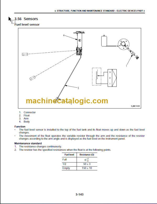 KOMATSU CX50 SERVICE MANUAL