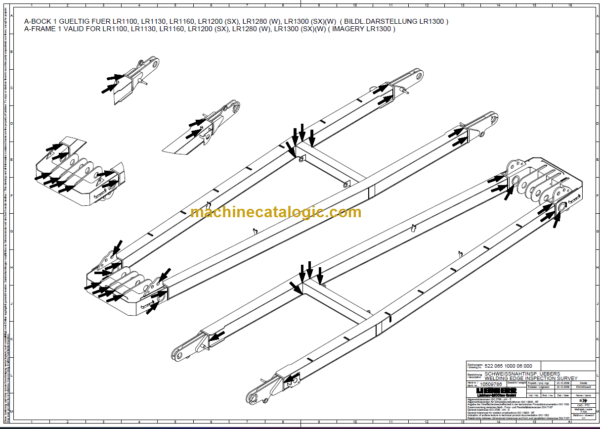 LIEBHERR LR1160 TECHNICAL INFORMATION