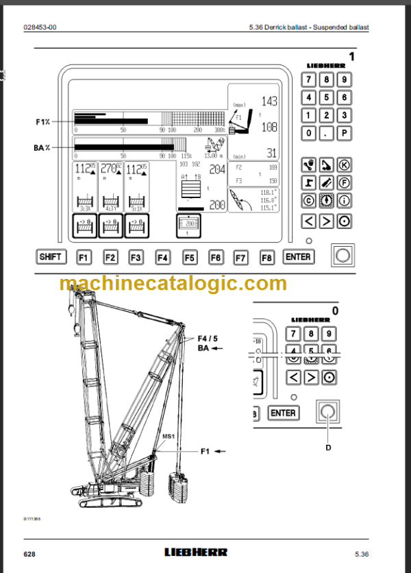 LIEBHERR LR1350 Operation Manual