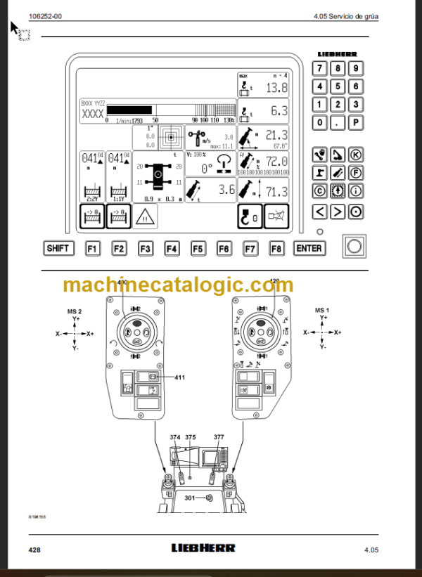 LIEBHERR LTM 1200 5.1 Manual de Operaciones SP