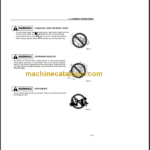 KOMATSU FD70-7 FD80T-8 OPERATION MANUAL