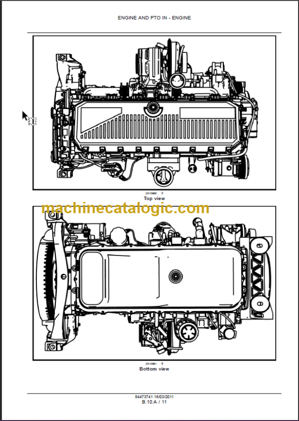 F3BFE613A A001 TIER4A SERVICE MANUAL