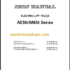 KOMATSU FB18U 18FU 20AU 20AFU-12 SHOP MANUAL