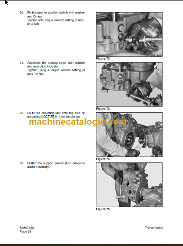 YANMAR B55W-1 SHOP MANUAL