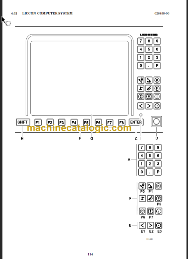 LIEBHERR LR1350 Operation Manual