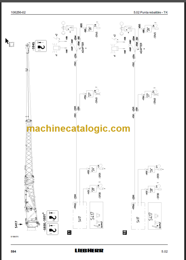 LIEBHERR LTM 1200 5.1 Manual de Operaciones SP