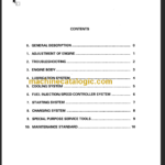 KOMATSU 4D94E SHOP MANUAL