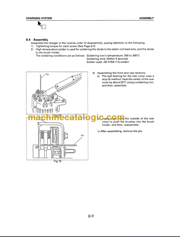 KOMATSU 4D94E SHOP MANUAL