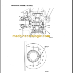 KOMATSU FG40Z 40 45-7 SHOP MANUAL