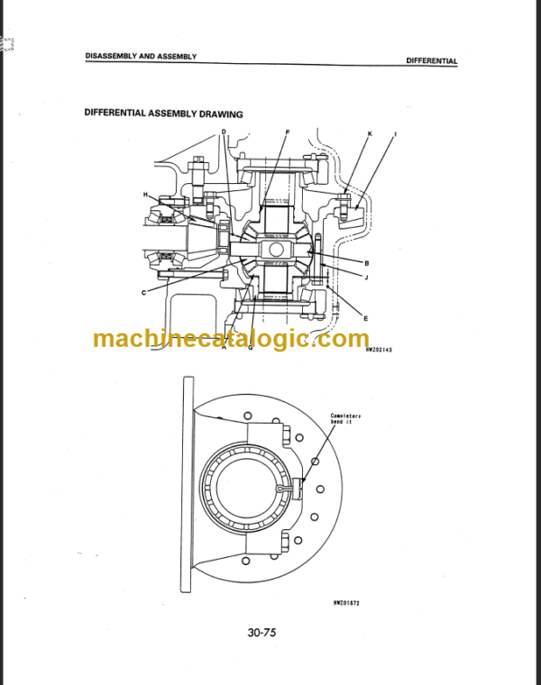 KOMATSU FG40Z 40 45-7 SHOP MANUAL