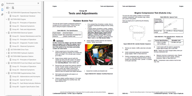 Yale Forklift Service Maintenance Manual Full Model DVD