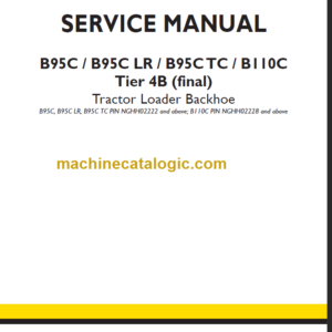 B95C-B95CTC-B95 CLR-B110C TIER4B SERVICE MANUAL