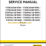 NEW HOLLAND F3DE3684A E001 SERVICE MANUAL