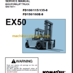 KOMATSU EX50 SERVICE MANUAL