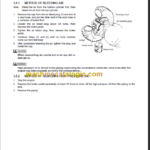 KOMATSU EX50 SERVICE MANUAL