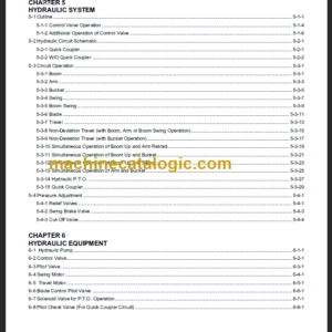 YANMAR VIO57U SERVICE MANUAL