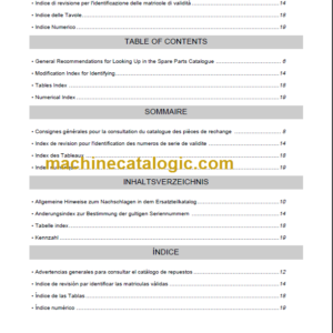 KOMATSU FB25H-1R FB28H-1R FB30H-1R PARTS CATALOGUE