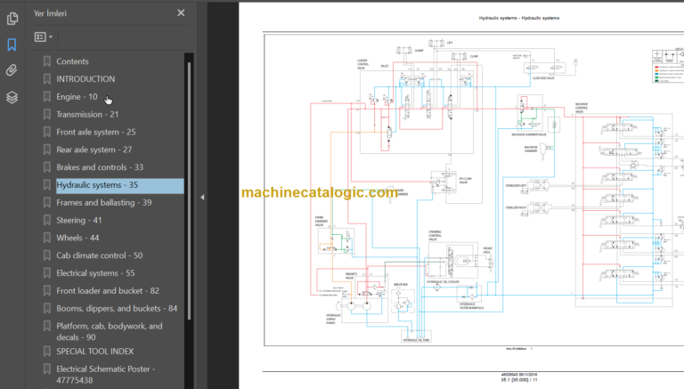 B95C-B95CTC-B95 CLR-B110C TIER4B SERVICE MANUAL