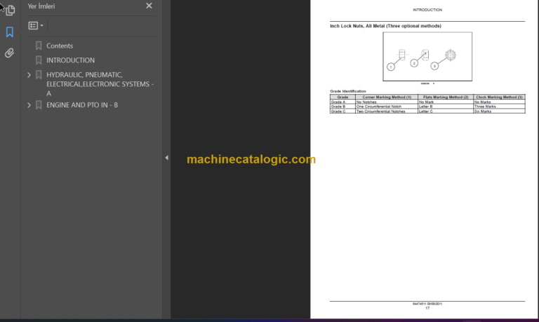 NEW HOLLAND F3DE3684A E001 SERVICE MANUAL