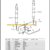 KOMATSU FB25H-1R FB28H-1R FB30H-1R PARTS CATALOGUE