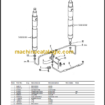 KOMATSU FB25H-1R FB28H-1R FB30H-1R PARTS CATALOGUE