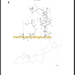 KOMATSU FD40ZTU-10 FD40 45 50ATU-10 PARTS MANUAL