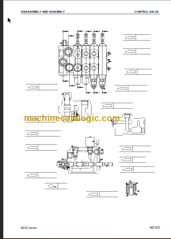 KOMATSU FB30-11 SHOP MANUAL