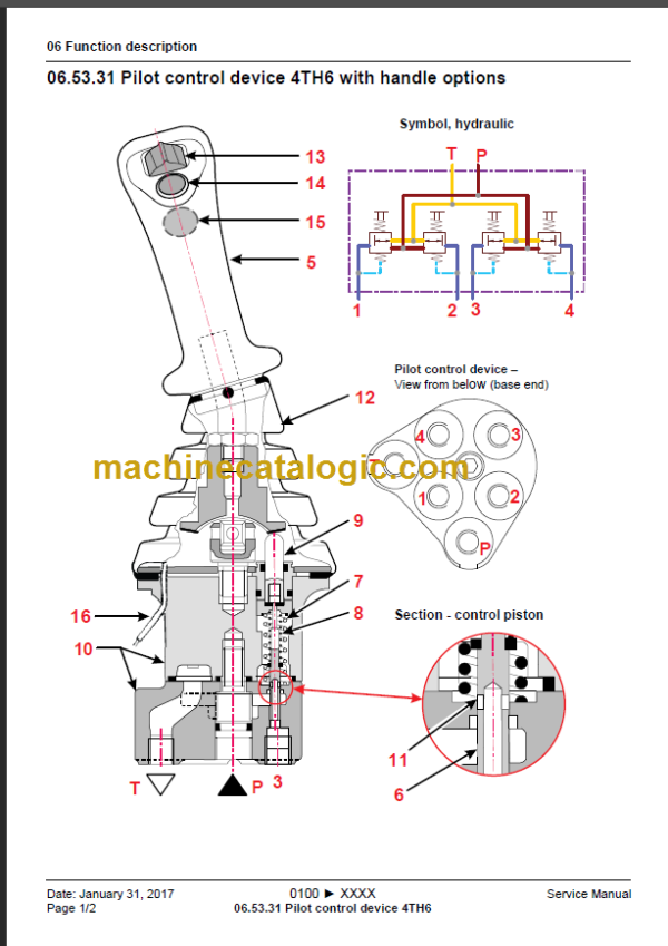 YANMAR B110W SERVICE MANUAL