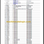 LIEBHERR HS855 HD PARTS CATALOGUE