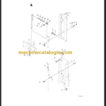 KOMATSU FD40ZTU-10 FD40 45 50ATU-10 PARTS MANUAL