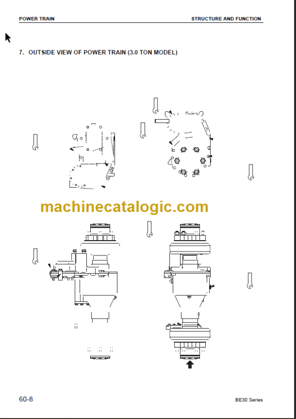 KOMATSU FB30-11 SHOP MANUAL