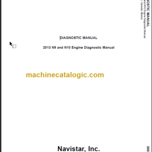 NAVISTAR N9-N10 ENGINE DIAGNOSTIC MANUAL