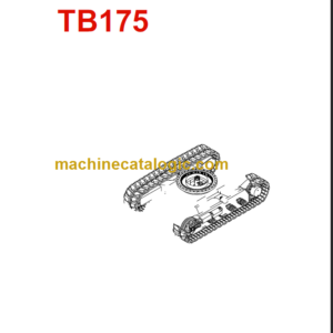 TAKEUCHI TB175 Compact Excavator Parts Manual