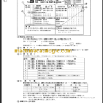 TAKEUCHI TB295W Hydraulic Excavator Parts Manual Engine