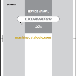 YANMAR VIO80U SERVICE MANUAL