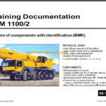 LIEBHERR LTM 1100-2 TRAINING DOCUMENTATION