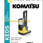 KOMATSU FB12-25RJ-2R SPARE PART LIST